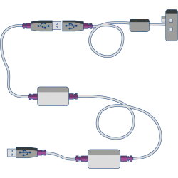 AX06 - Cordon pour TILE/TME...